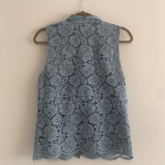 H&M Blue Top Size 10 - Picture 2 of 2